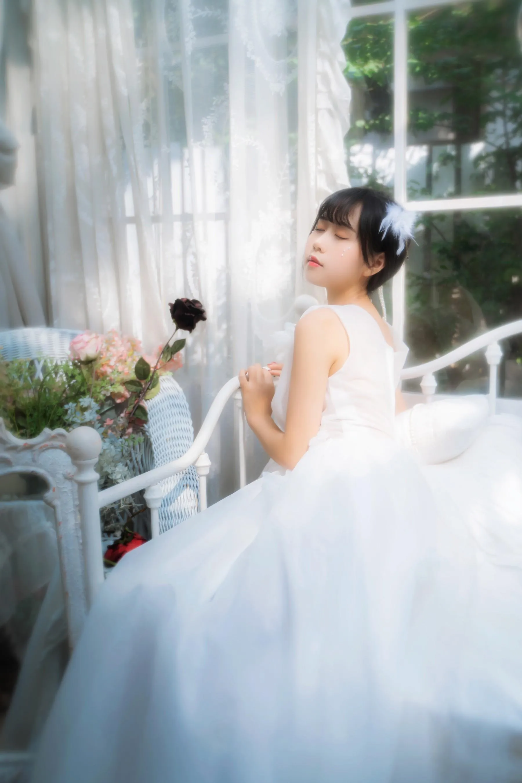 [艺图语] 2022.05.28 纯白花嫁 萌芽儿o0 [33P]插图3